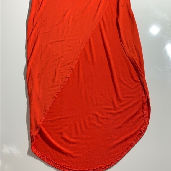 High Slit Orange stretch Women’s Maxi Skirt Small - Picture 5 of 7